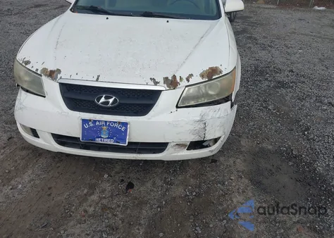 2007 Hyundai Sonata Limited/Se V6 from USA, damaged, VIN 5NPEU46F77H272118